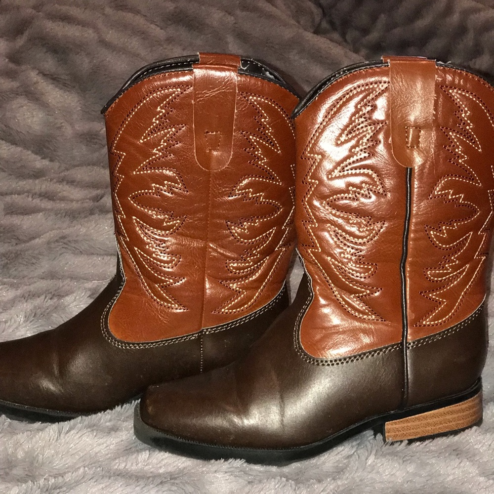 Toddler boys cowboy boots size 12